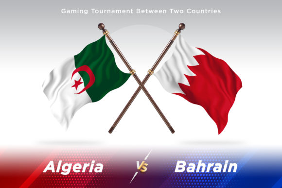 Algeria Versus Bahrain Two Flags: A Powerful Visual Concept for Global Designers