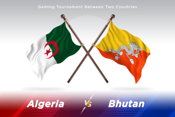 Algeria Versus Bhutan Two Flags: A Creative Tool for Global Branding and Design