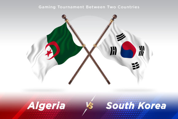 Algeria Versus South Korea Two Flags: A Creative Tool for Global Designers