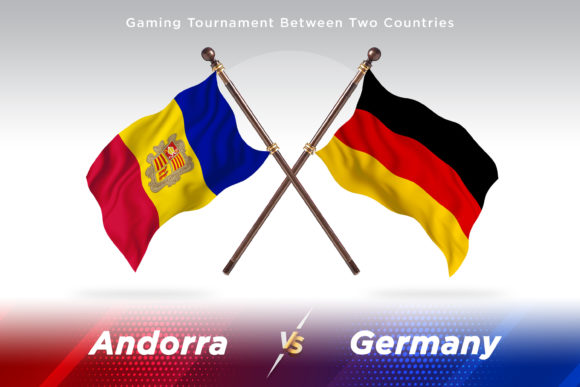 Andorra Versus Germany Two Flags: A Comparative Visual Illustration of National Identity
