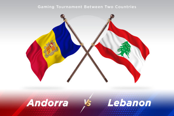 Andorra Versus Lebanon: A Visual Comparison Through Two Flags