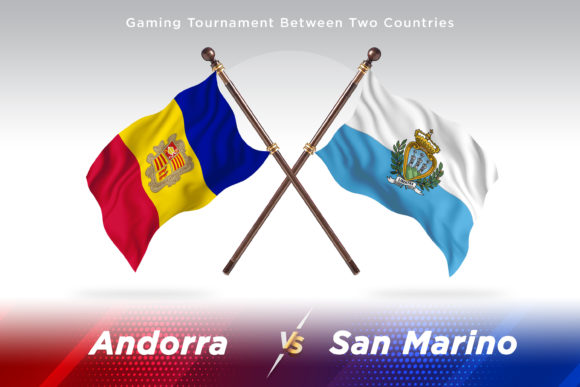 Andorra Versus San Marino Two Flags – A Creative Resource for Global Design Projects