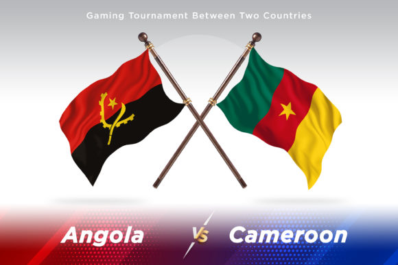 Angola Versus Cameroon: A Creative Illustration of Two National Flags