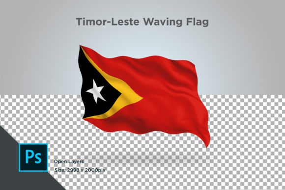 Timor-Leste Waving Flag: A Powerful Symbol for Designers and Educators